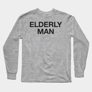 Elderly Man Long Sleeve T-Shirt